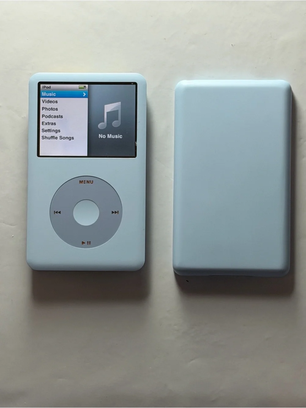 Apple iPod Classic baby Blue Portable MP3 Player 7th generation 256gb